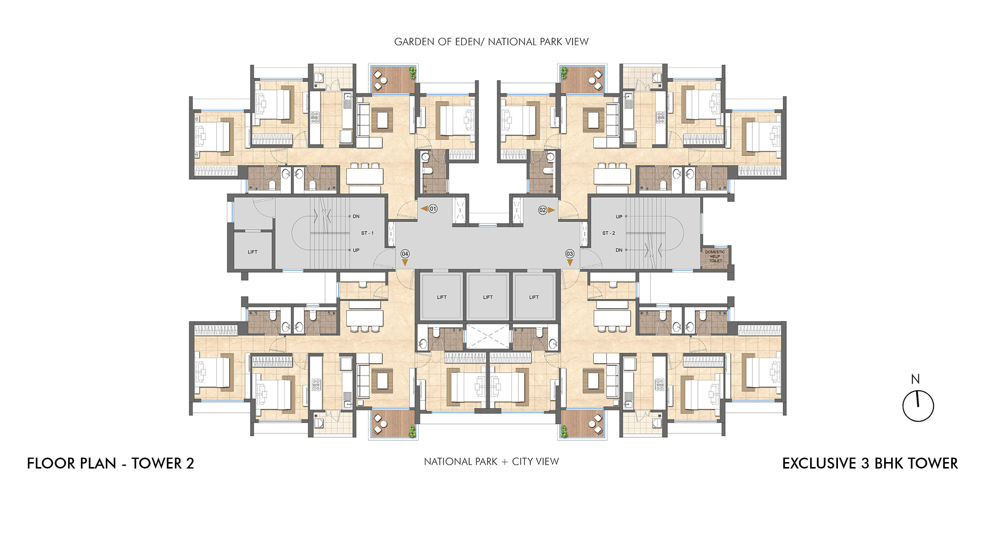 Lodha Woods Master & Floor Plans in Kandivali East | Lodha Group